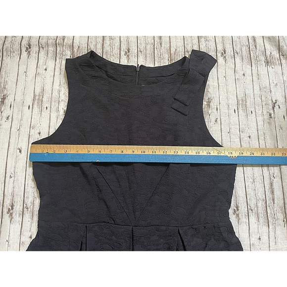 NWT Kit And Sky Women Navy Blue Casual Dress Sleeveless Size XL Textured - Picture 2 of 7